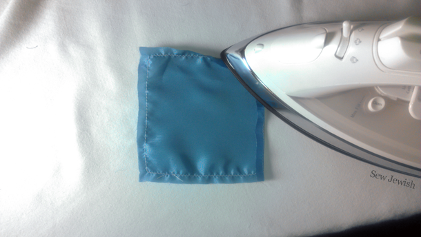 How to make tallit corner pieces