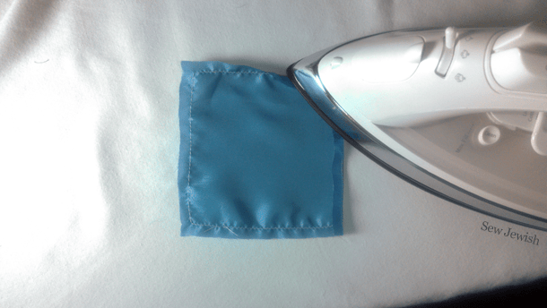 How to make tallit corner pieces