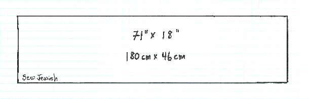 free tallit sewing pattern