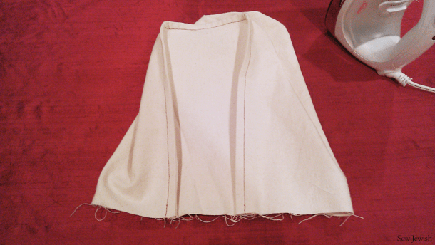 sew side seam fabric shopping bag