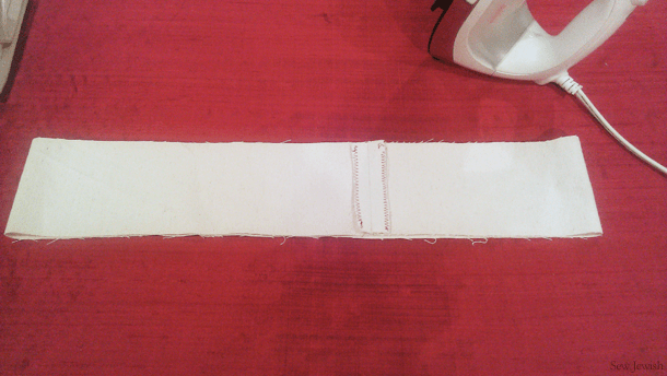 sew facing shopping bag