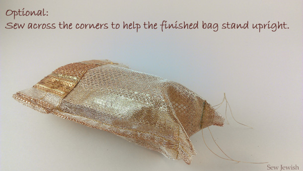 How to sew a party favor bag