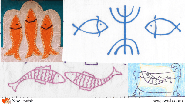 fish Jewish good luck symbol