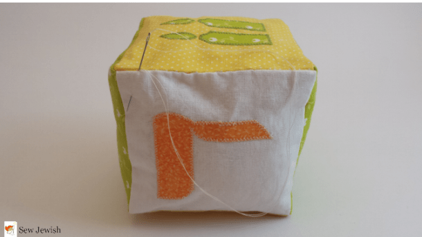 how to finish slip stitch seam