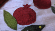 Pomegranate applique pattern
