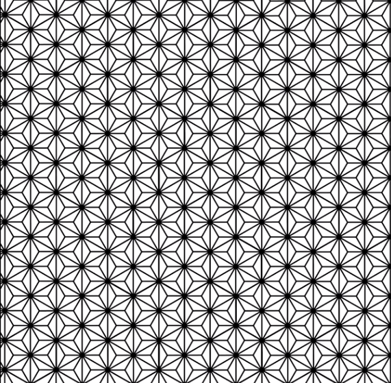 Hemp Leaf Pattern – Adventures in 6-Pointed Stars | Sew Jewish