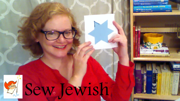 Star of David machine applique tutorial thumbnail