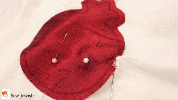 How to applique with silk