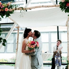 Making a wedding chuppah that feels like&nbsp;home