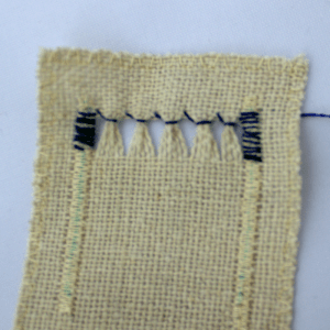 Drawn thread embroidery 12 done