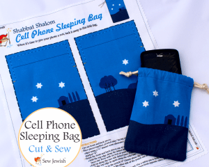 Make cell phone sleeping bag