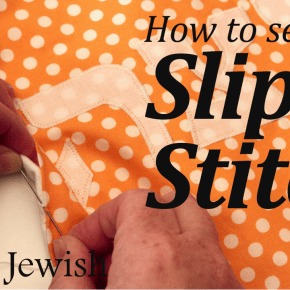 How to Sew the Slip Stitch [Video&nbsp;Tutorial]