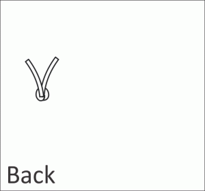 isolated french knot back