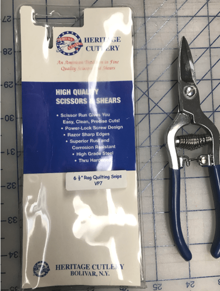 Rag Quilting Snips