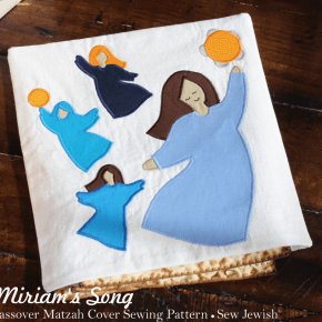 Miriam’s Song Matzah Cover Pattern for Your Passover&nbsp;Seder
