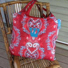 How to add  a Hebrew monogram to a tote&nbsp;bag