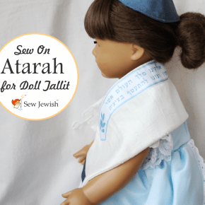 Something Fun: A Doll Size Atarah for a Doll Size&nbsp;Tallit