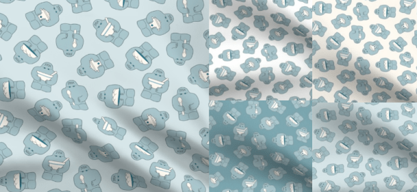 Golem Kitchen Helpers Fabric